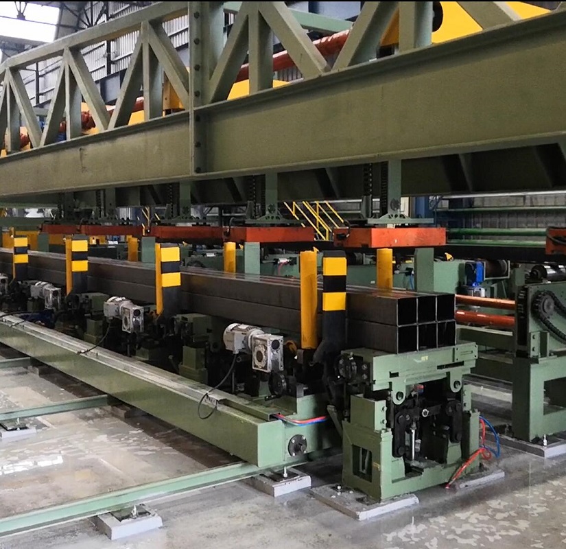 Dây chuyền đóng gói ống thép tự động