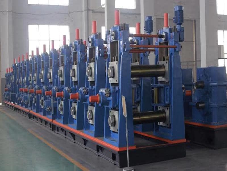 Máy lốc ống thép hộp 200x200