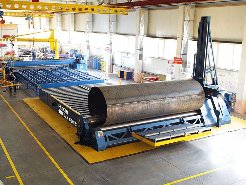 Máy lốc tôn 3 trục